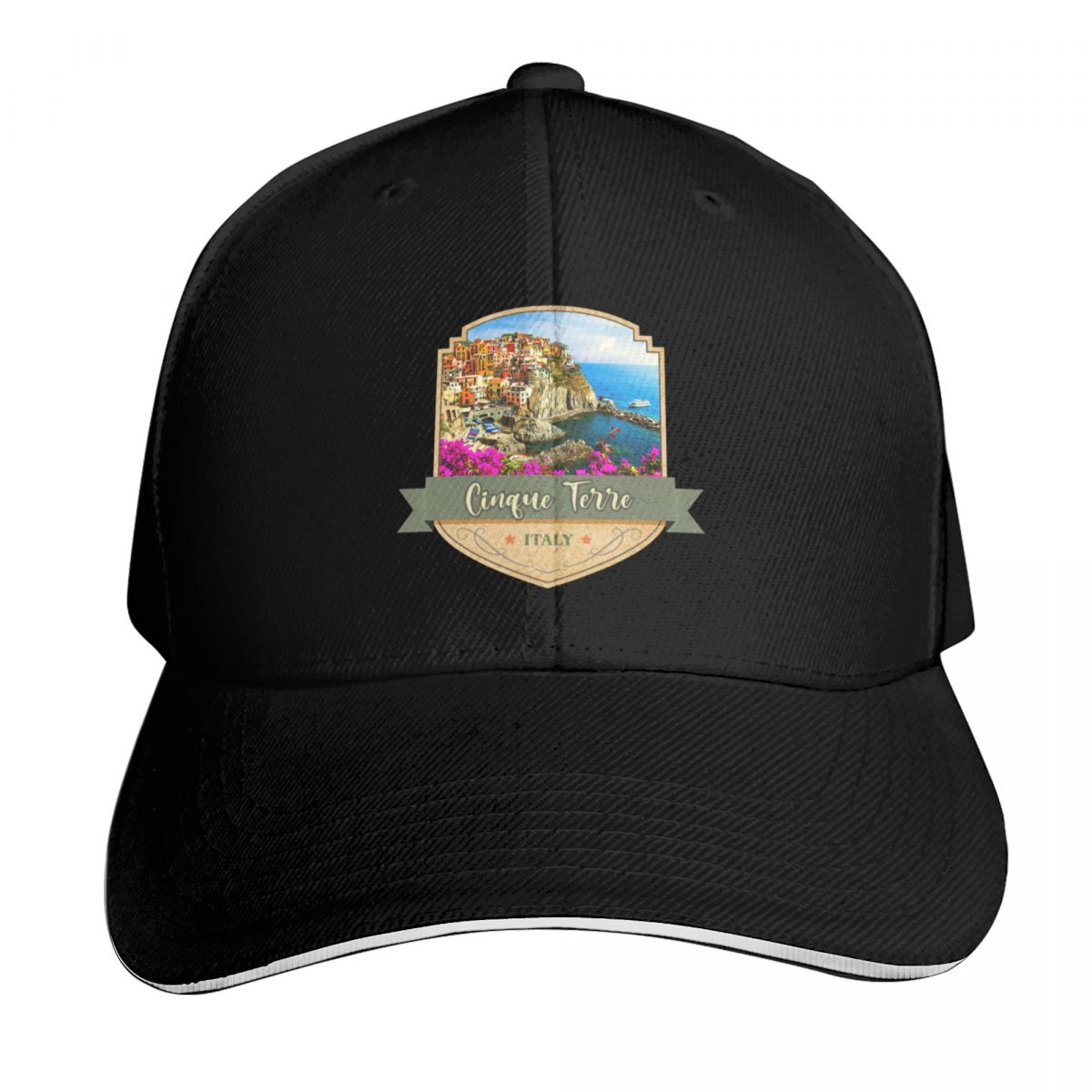 Streetwear Brand Italy - Casquette de baseball Cinque Terre, Italie,