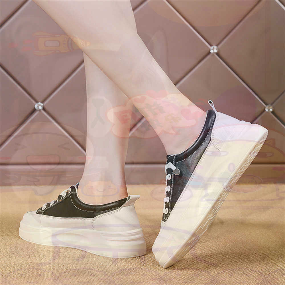 Streetwear Brand Italy - Mocassins épais à lacets pour femmes,
