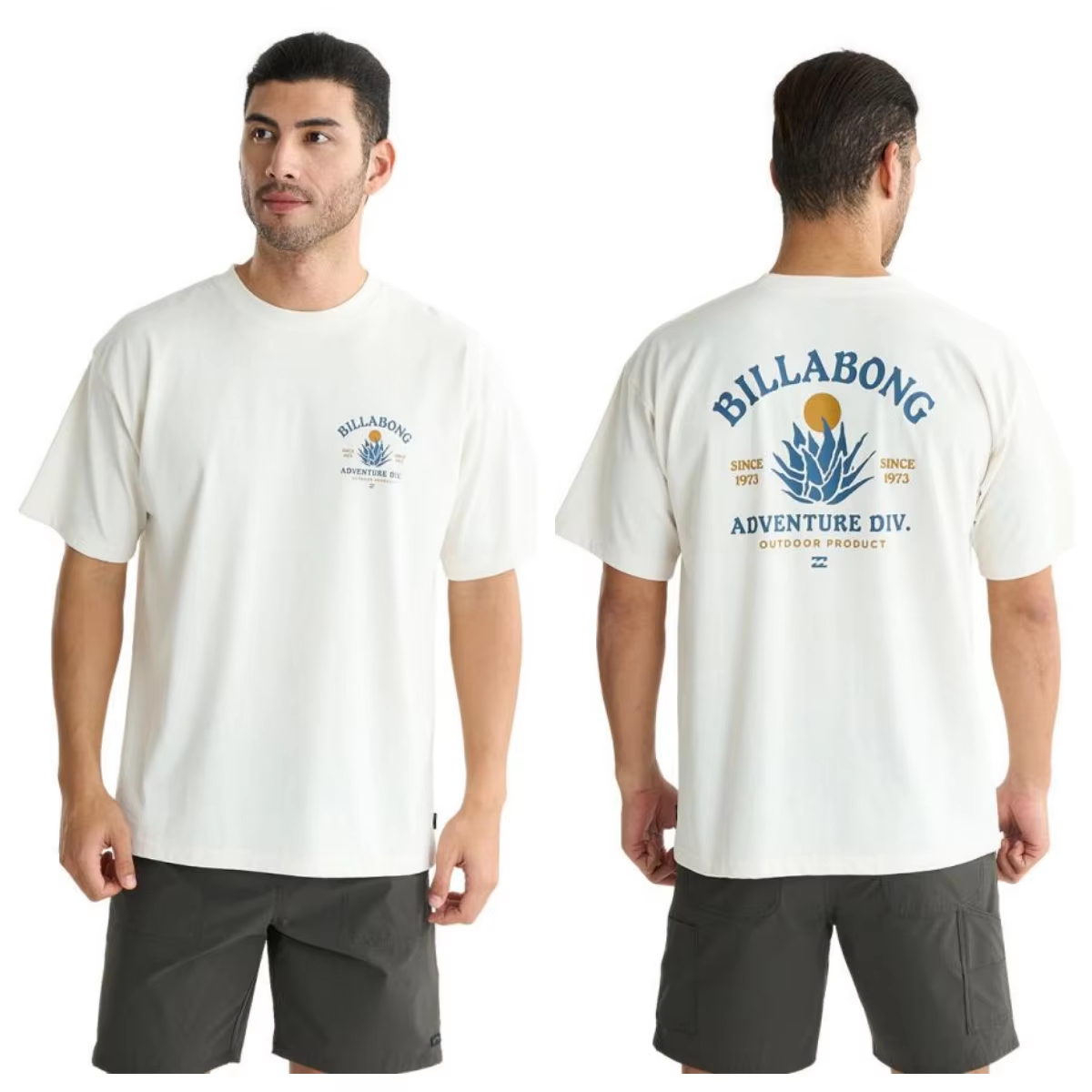 Streetwear Outdoor Brand - T-shirt blanc de marque pour le