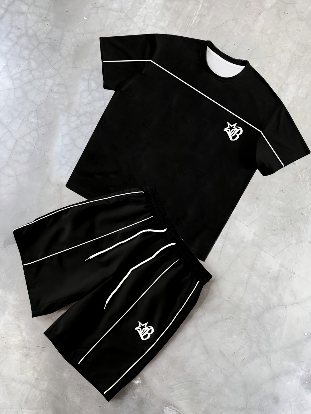Fear Of God Essential - Ensemble d'été pour hommes : T-shirt
