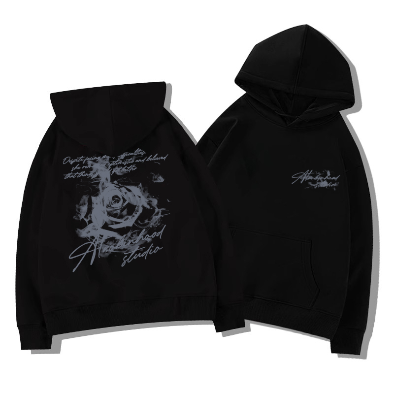 Fear Of God Essential - Sweat-shirt à capuche Rose Flower pour