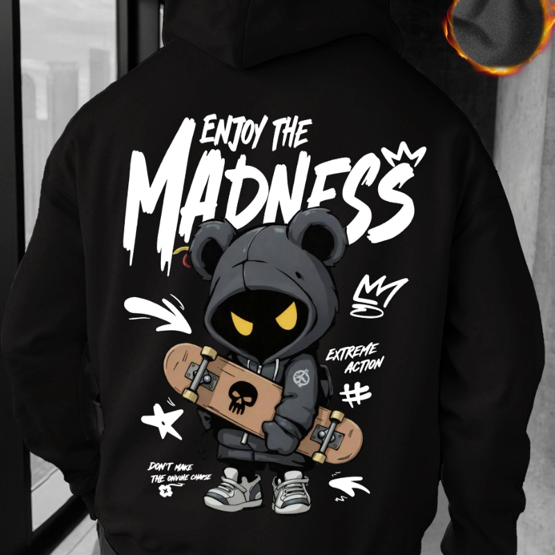 Streetwear Outfit Brand - Nouveau Sweat à Capuche Oversize Unisexe