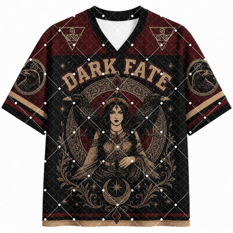 Streetwear Brand T Shirt - T-shirt en jersey à col en