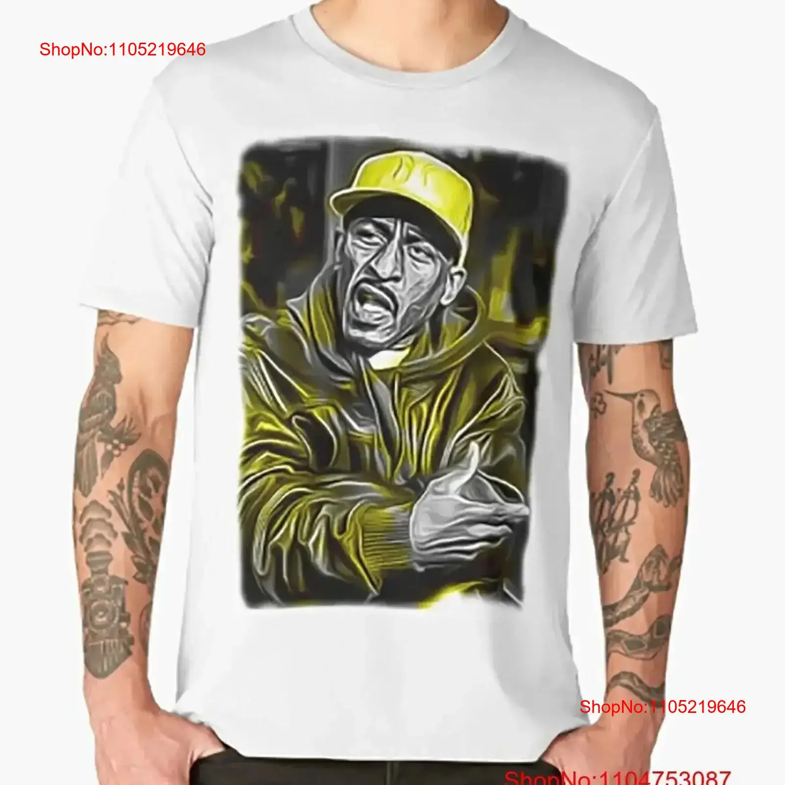 Streetwear Brand T Shirt - Rakim t-shirt rappeur classique rap hip