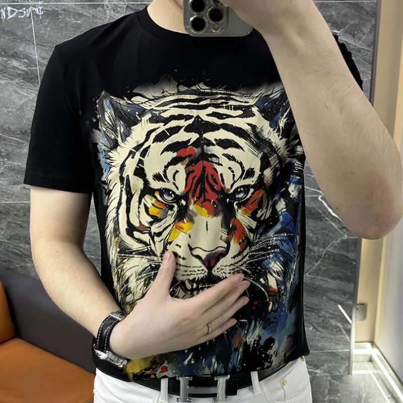 Streetwear Outfit Brand - Streetwear perceuse chaude tête de tigre