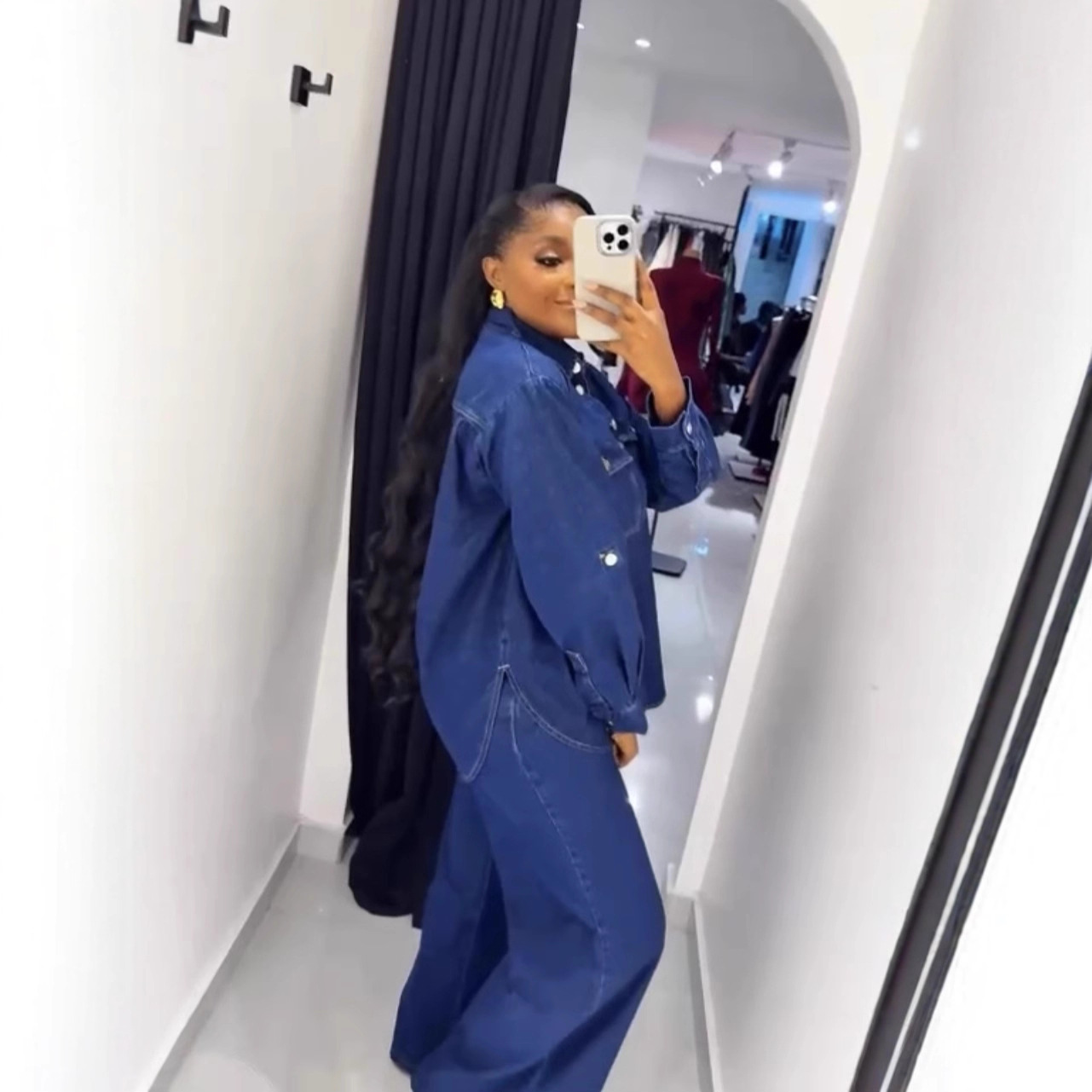 Ensembles 2 Pièces en Jean pou - Streetwear Brand Pants avis et prix