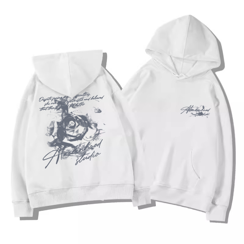 Sweat-shirt à capuche Rose Flo - Fear Of God Essential avis et prix