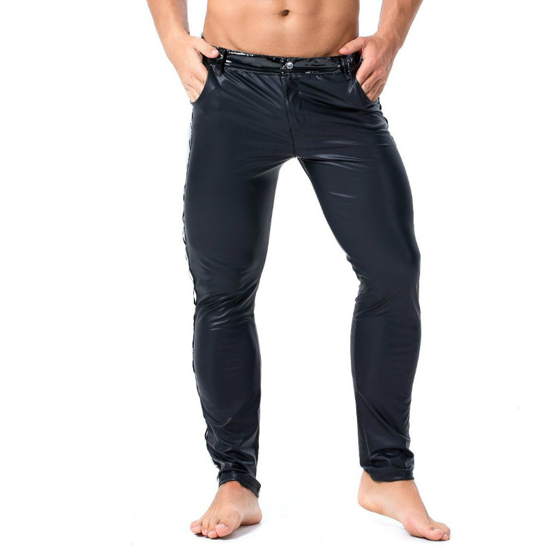 S-XXL Marque Hommes Cuir Rivet - Streetwear Brand For Men avis et prix