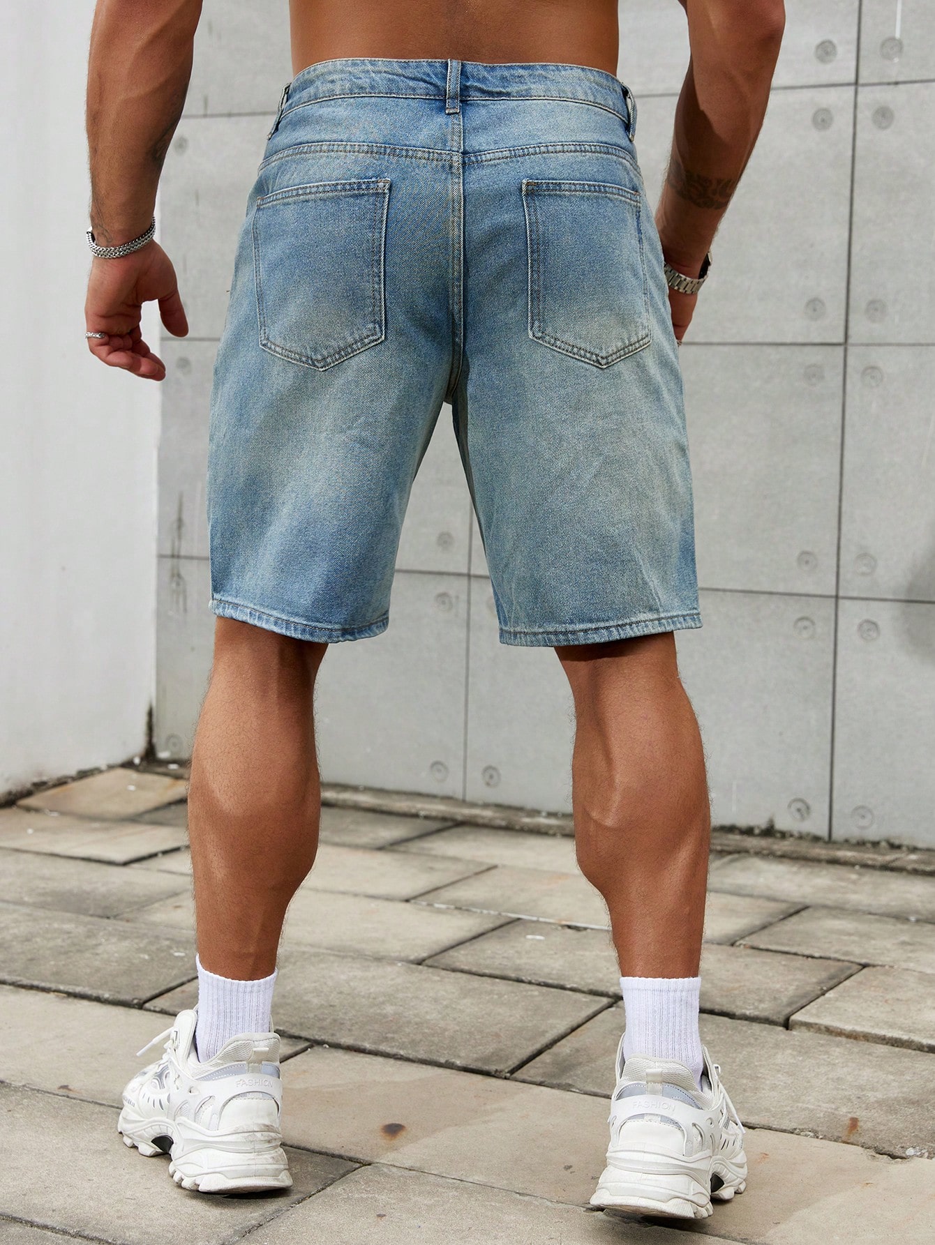 Short en jean déchiré pour hom - Streetwear Brand Pants avis et prix