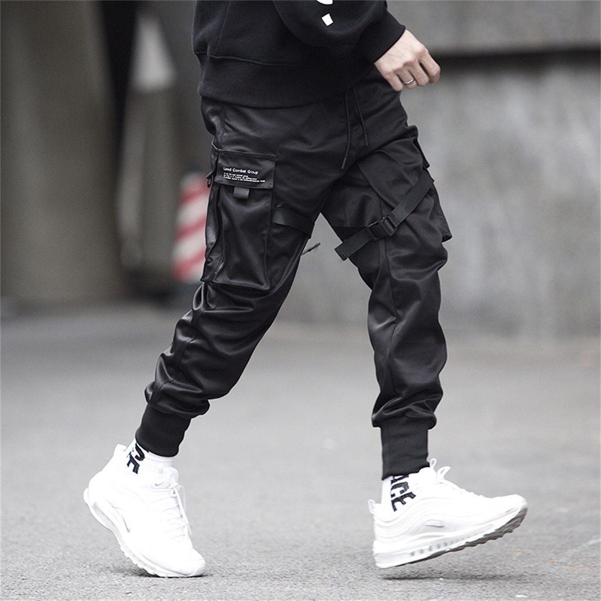 Pantalon Cargo Hip Hop noir, p - Streetwear Brand For Men avis et prix