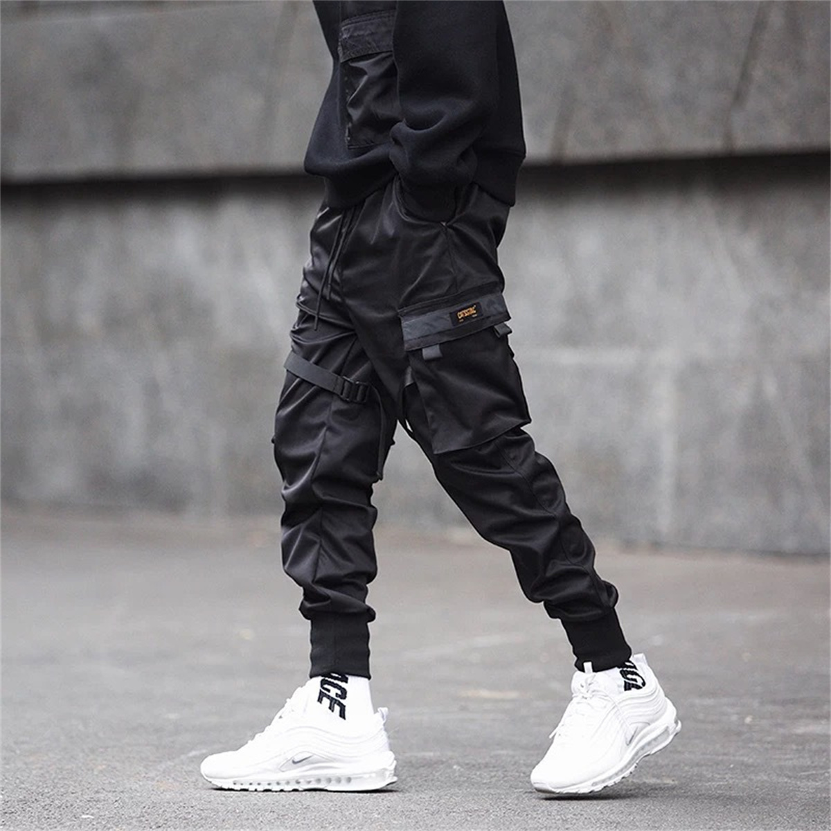 Pantalon Cargo Hip Hop noir, p - Streetwear Brand For Men avis et prix