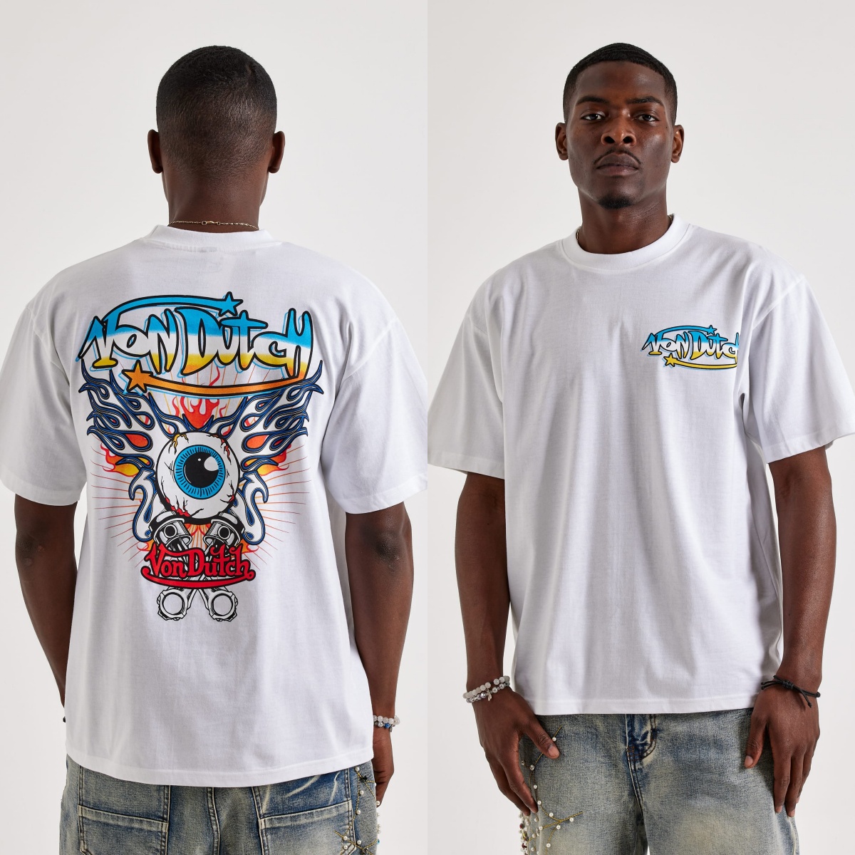 T-shirt en coton avec image Fl - Streetwear Brand With Eye avis et prix