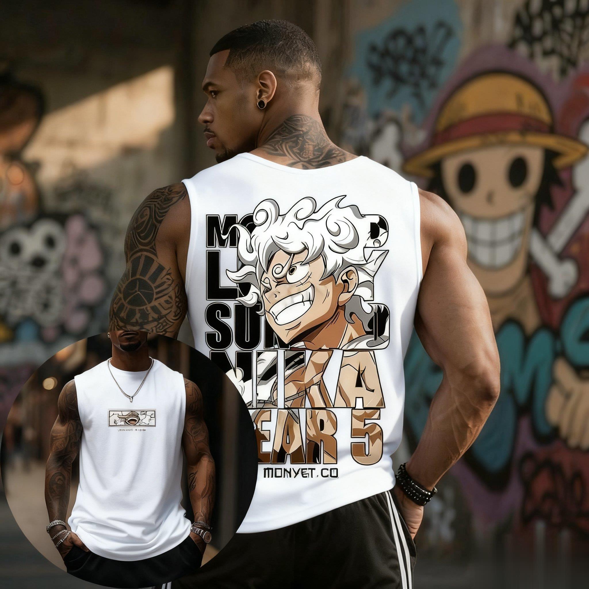 Une pièce Luffy Gear 5 débarde - Streetwear Brand In Japan avis et prix