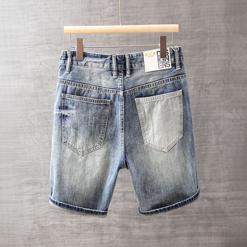 Jean court homme pantalon avec - Streetwear Brand Pants avis et prix