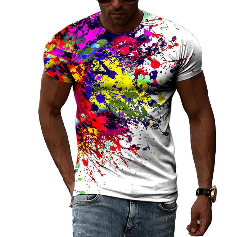 T-shirt à imprimé graphique 3D - Streetwear Brand T Shirt avis et prix