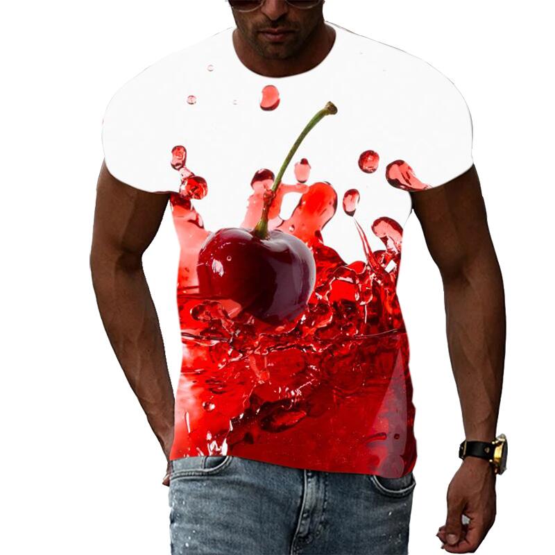 T-shirt à imprimé graphique 3D - Streetwear Brand T Shirt avis et prix